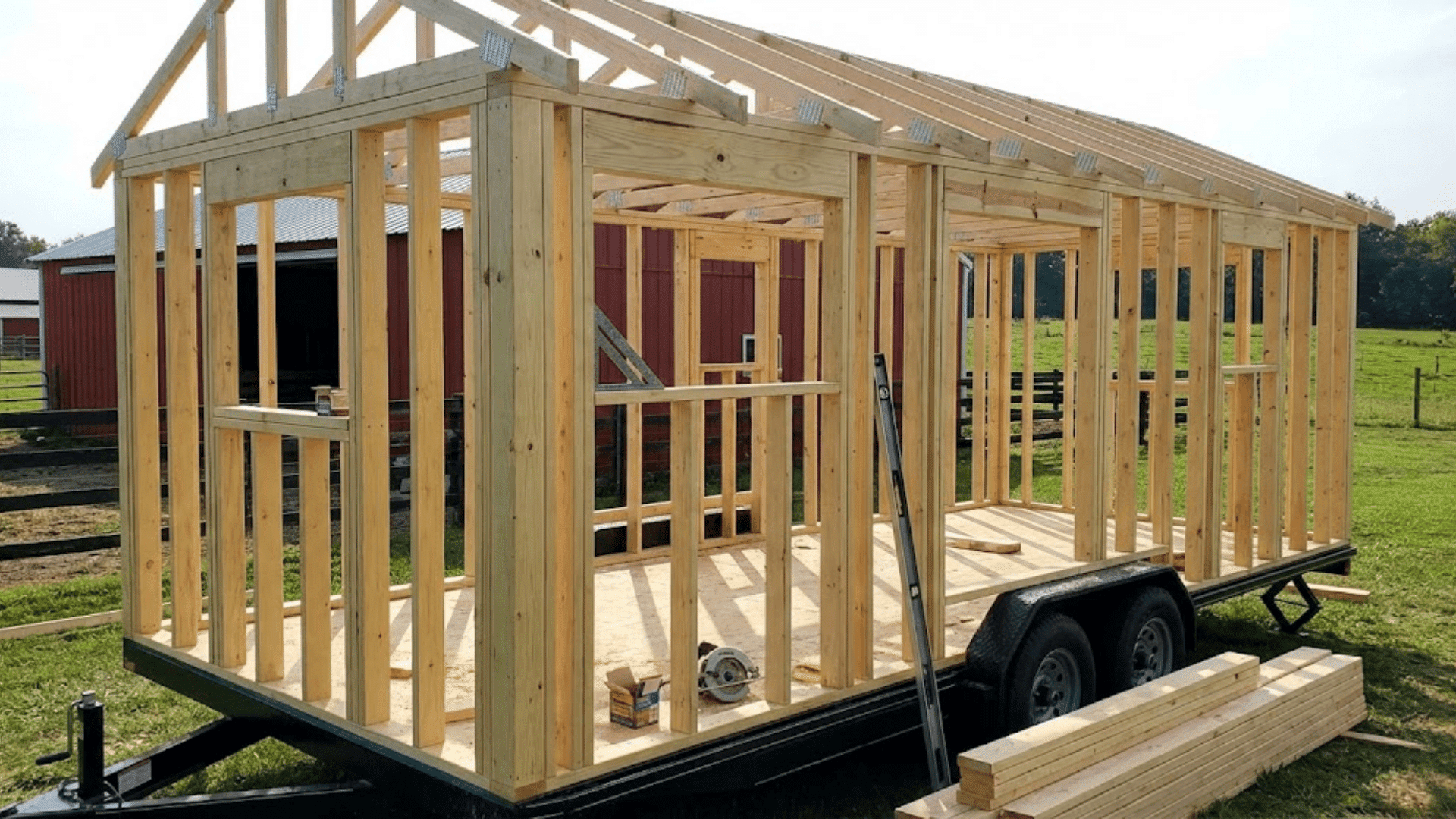 step 2 framing the structure