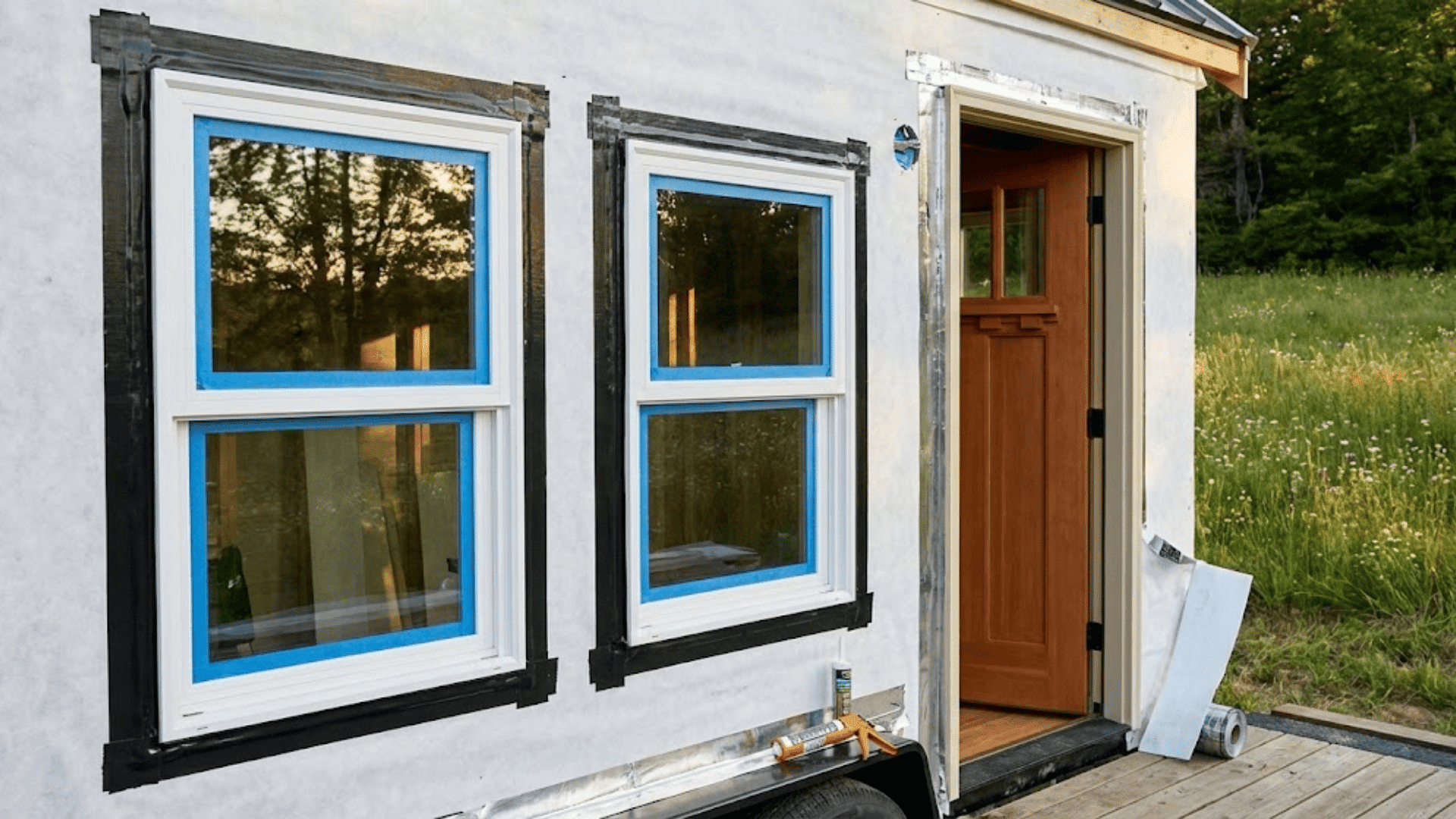 step 4 installing windows and doors