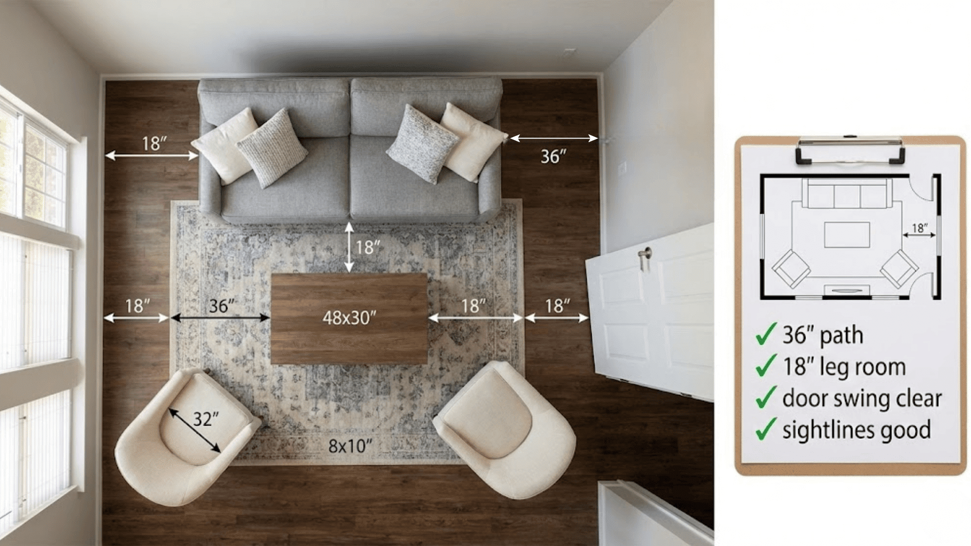 step 5 finalize furniture placement