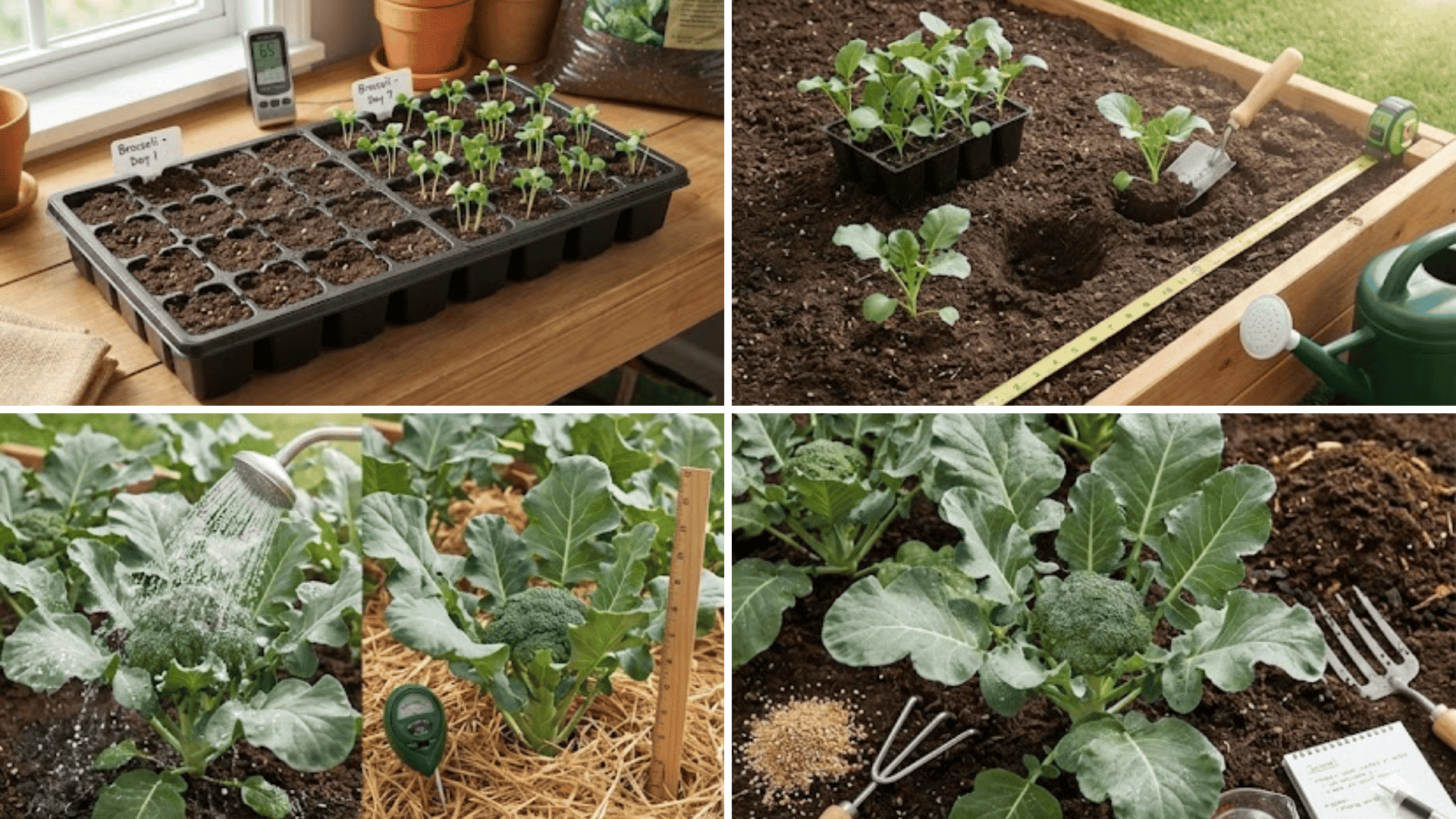 step by step broccoli growing guide