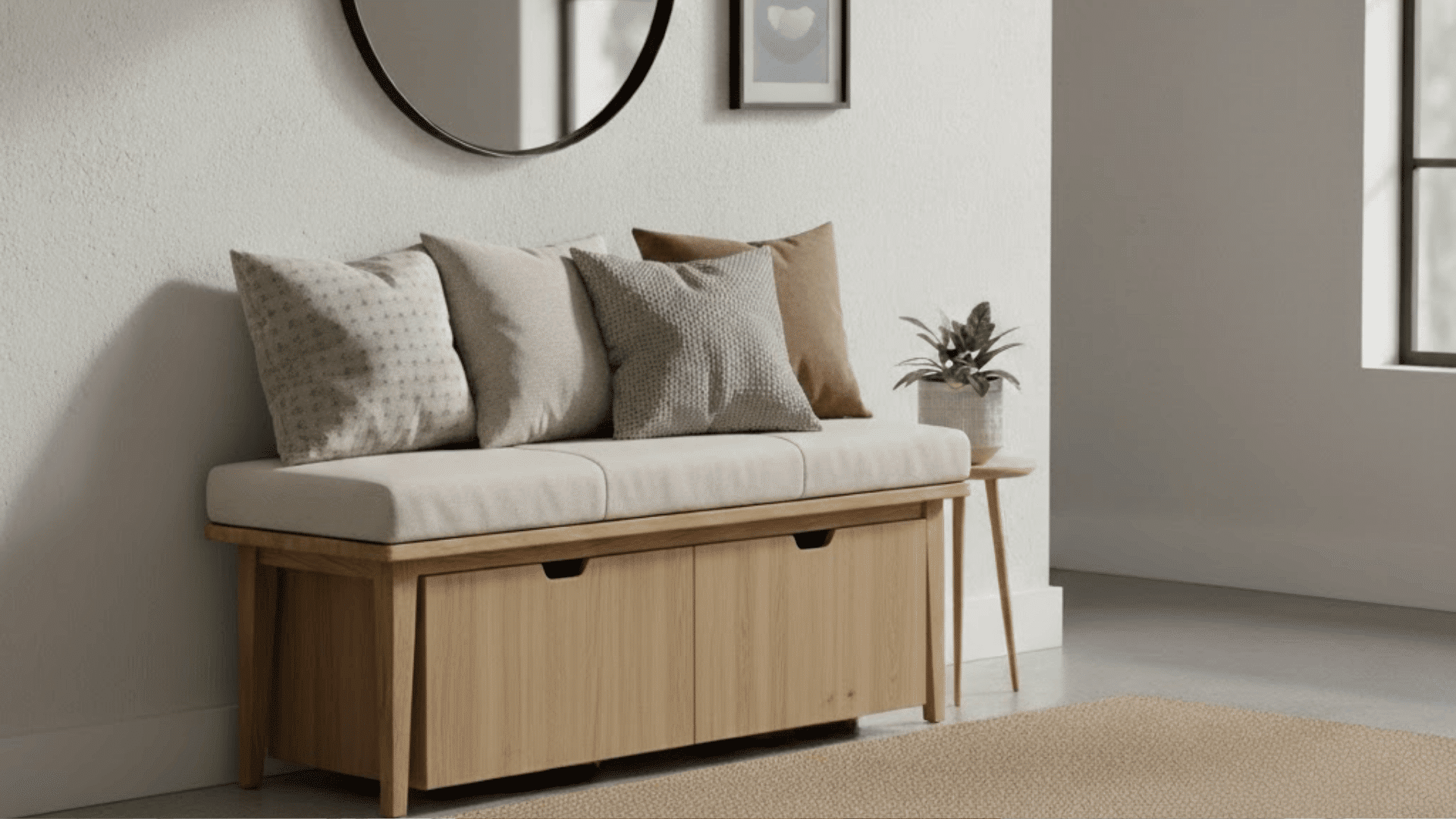 style a storage bench