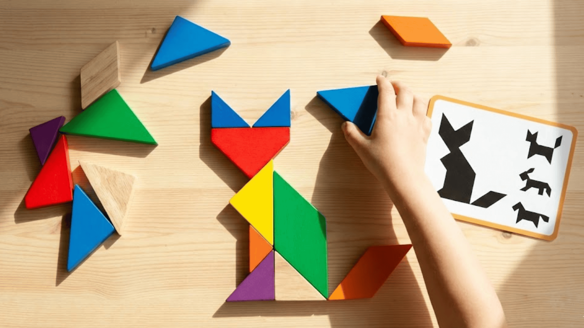 tangram shape puzzles