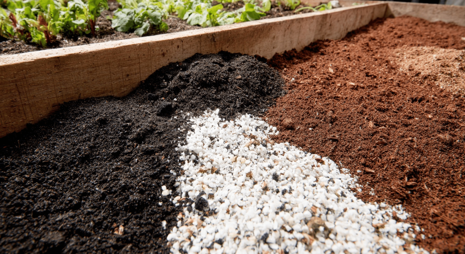 the best soil setup for raised bed gardening