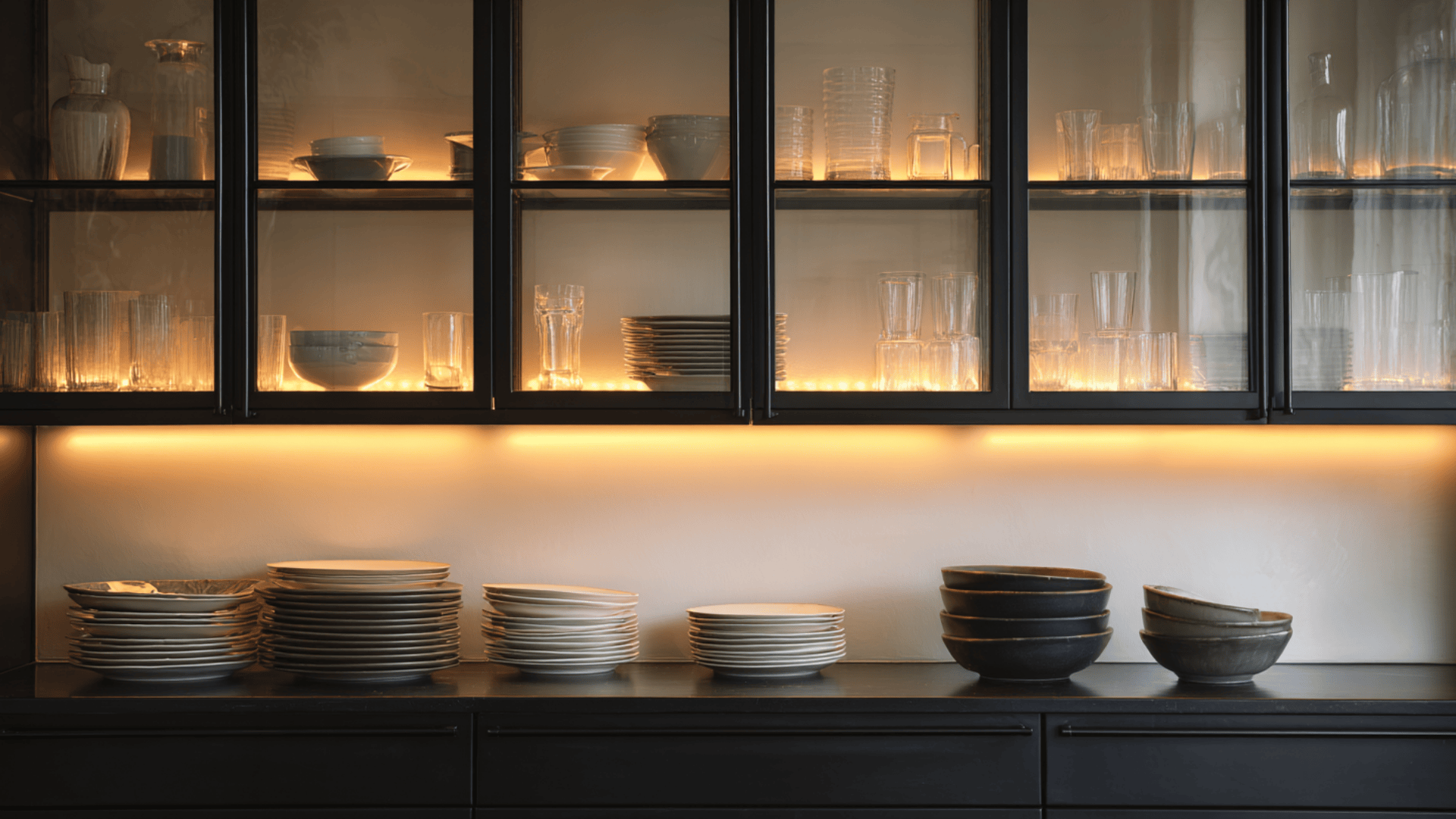 thin frame glass cabinets