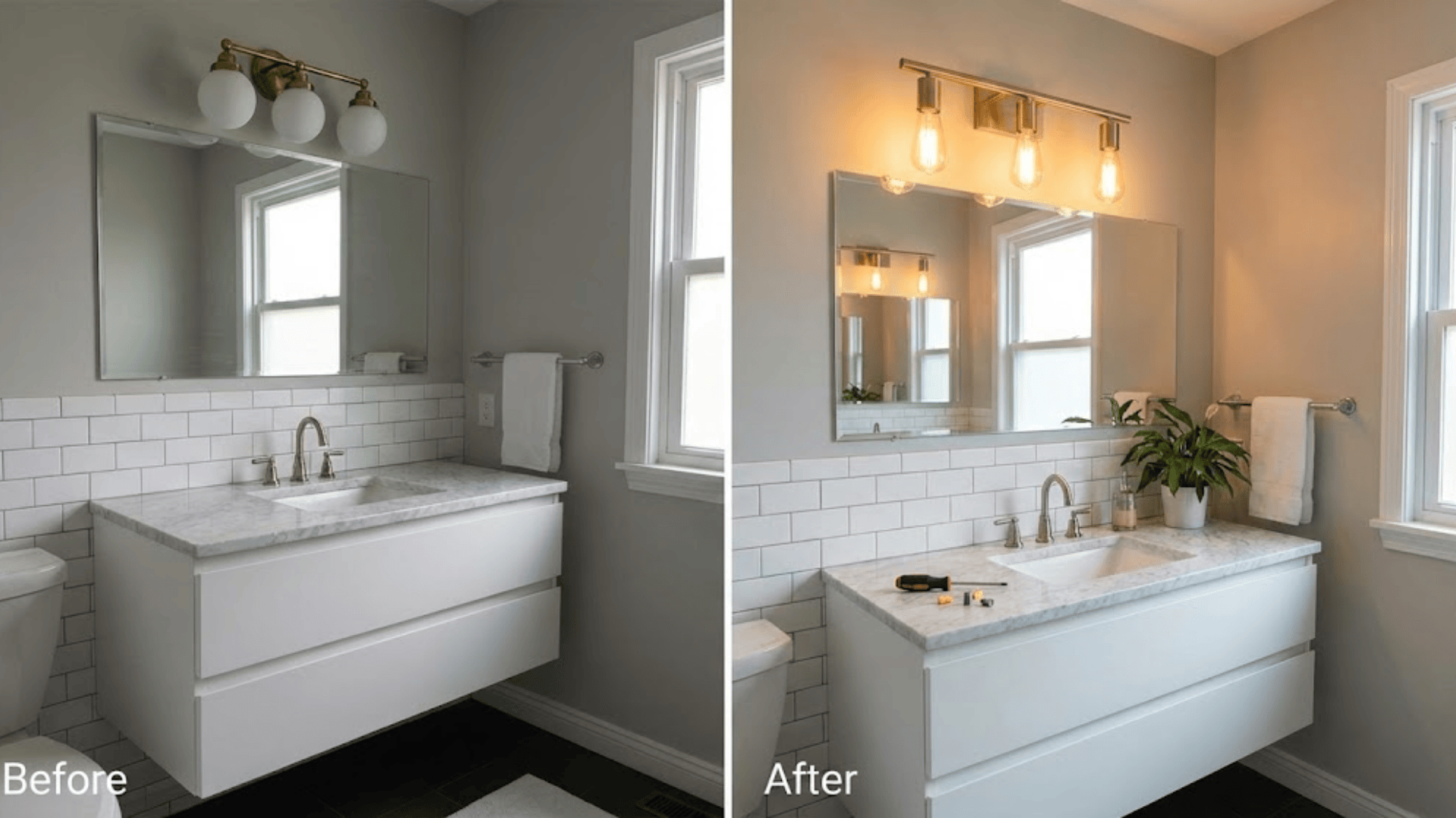 swap hardware and fixtures