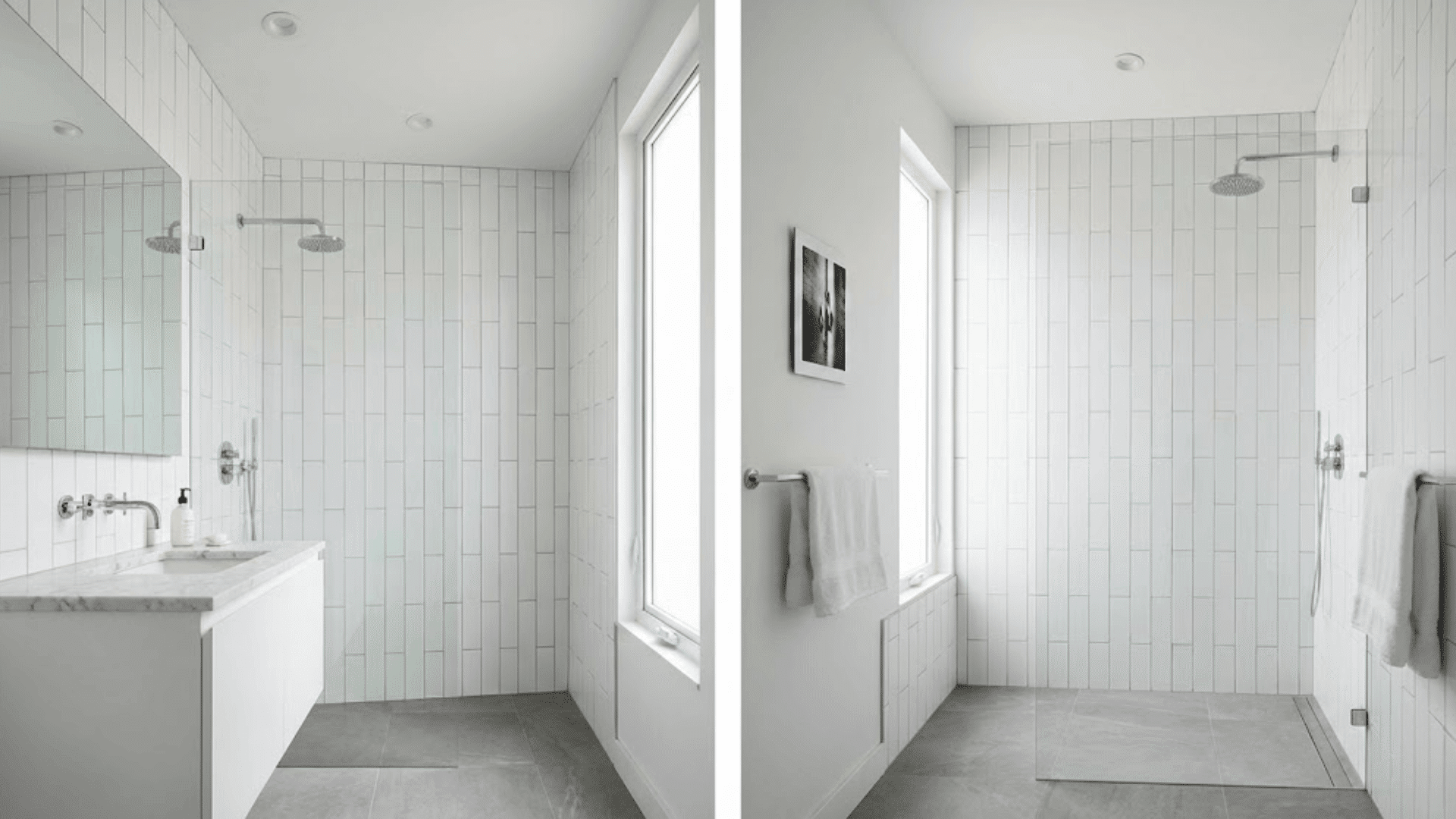 vertical tile installation