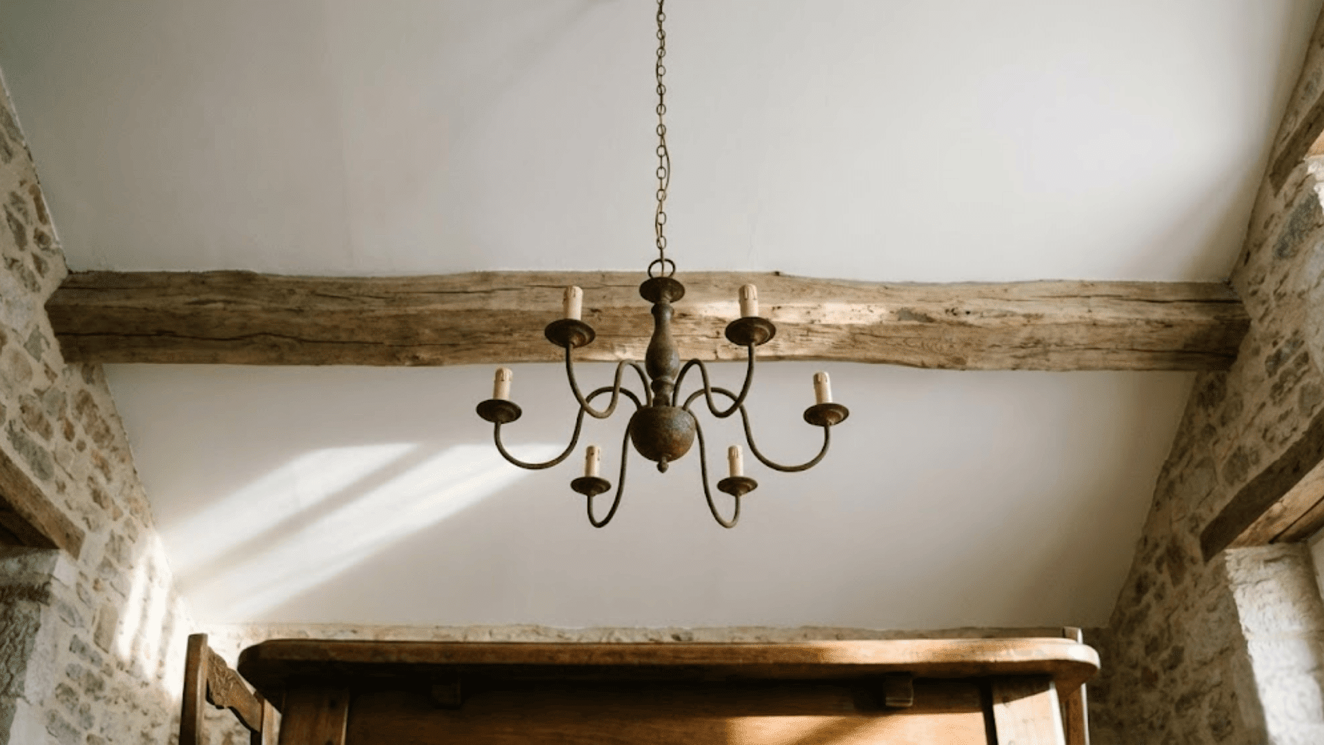 vintage french chandeliers