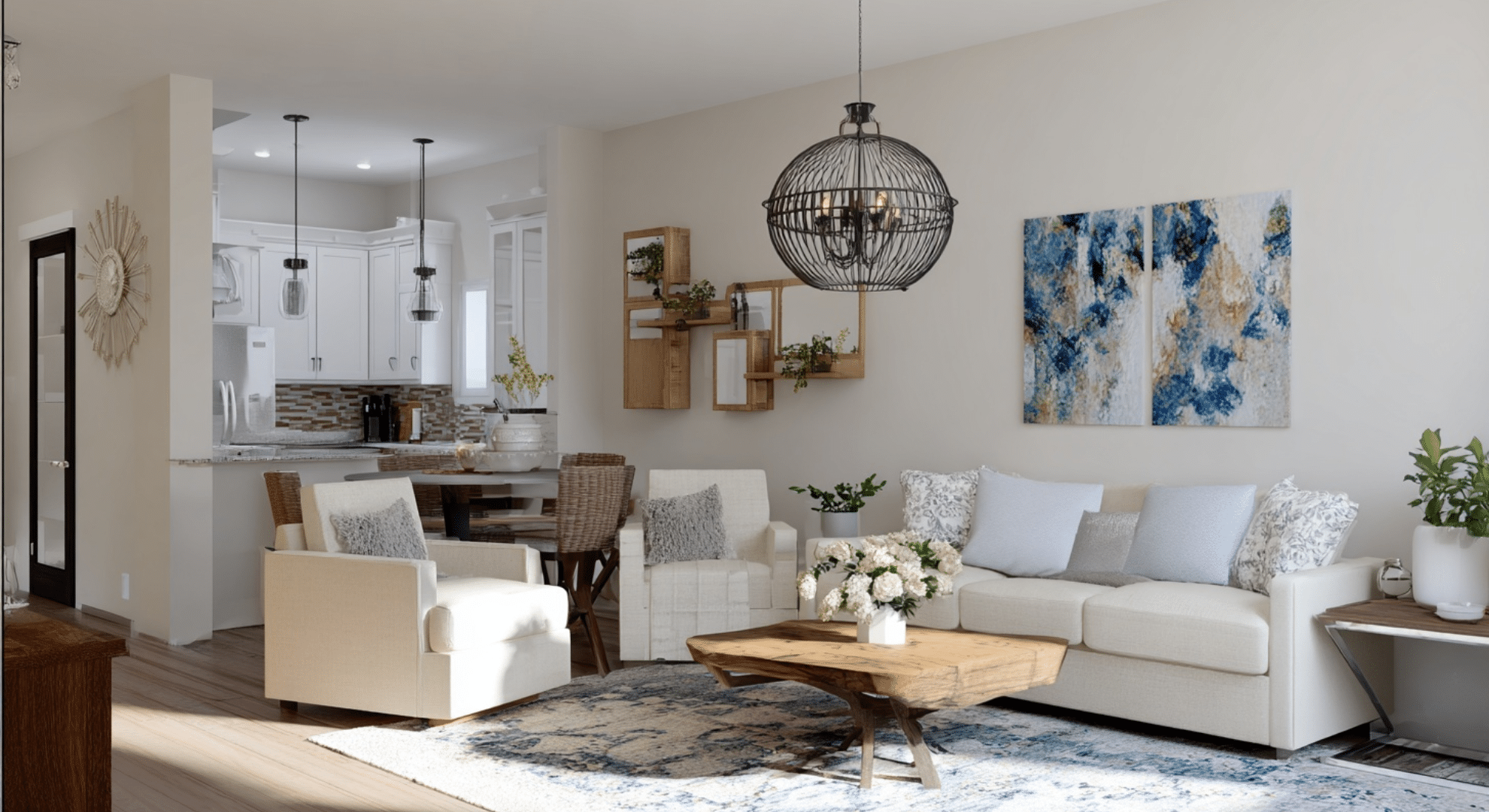 visual continuity with one core color