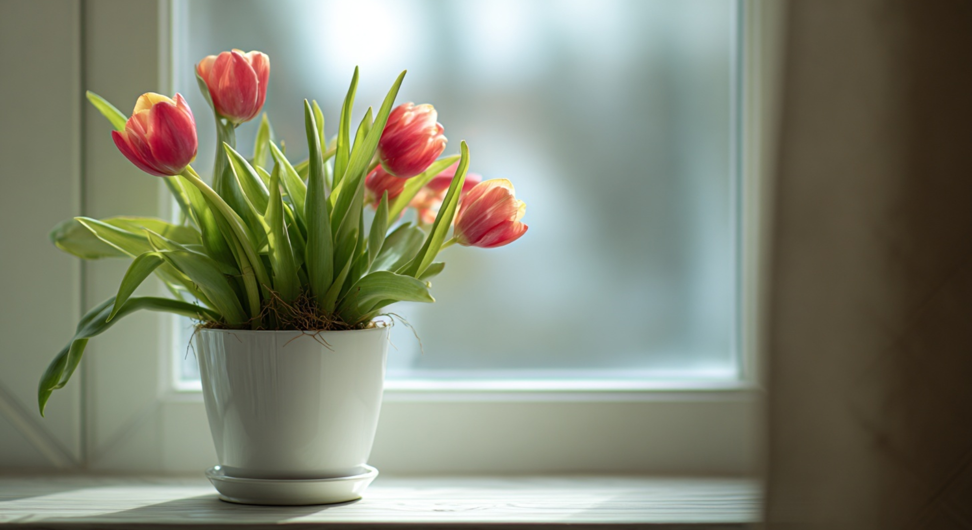 what about cut tulips and gift bulbs