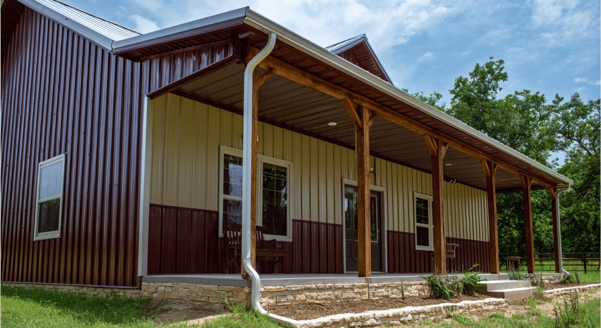 what defines a barn style home