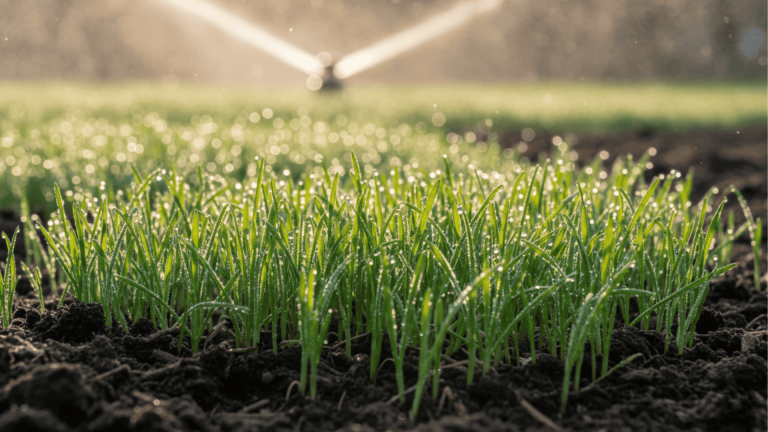 when to stop watering new grass seed