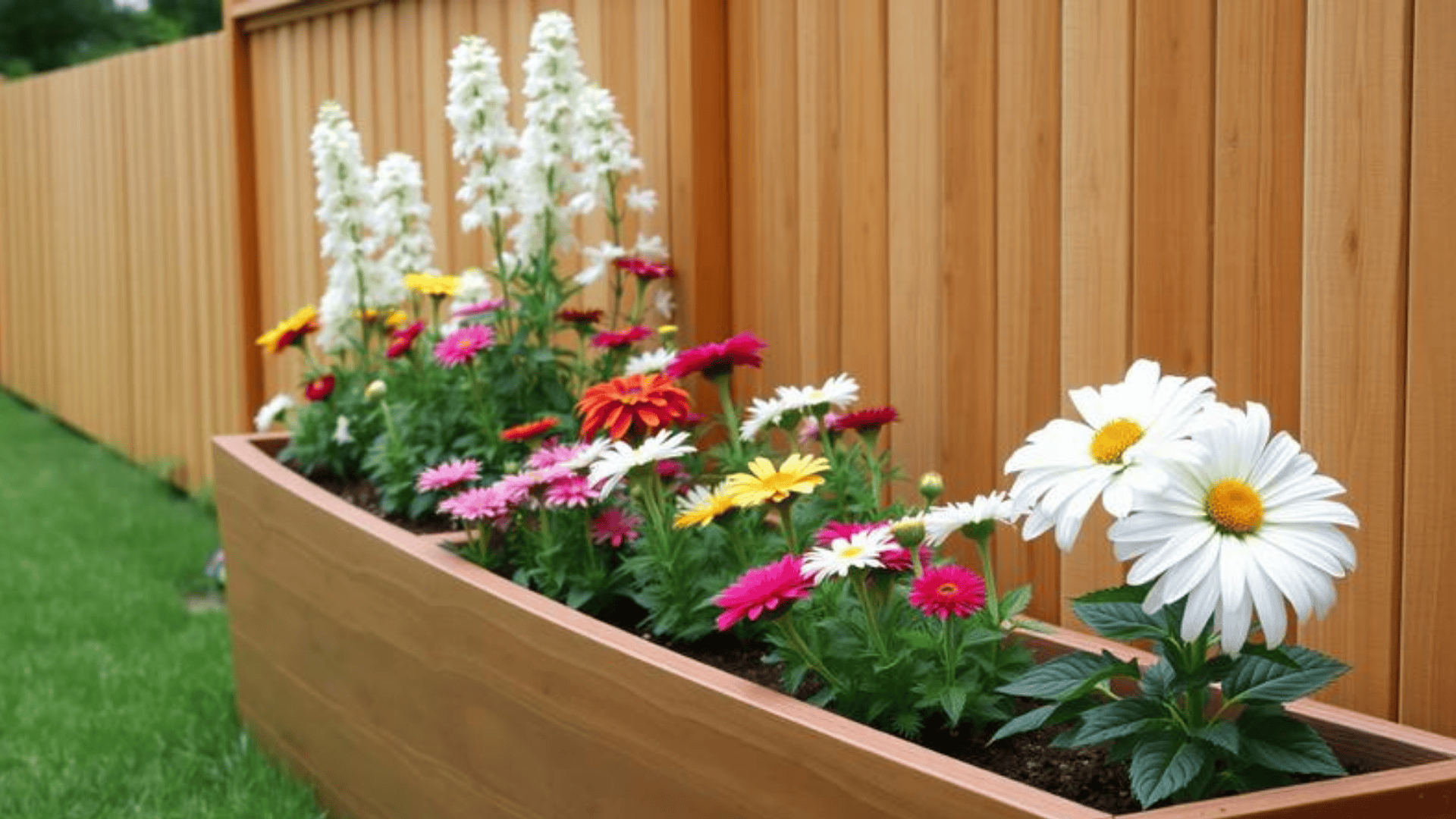 Fence Flower Bed