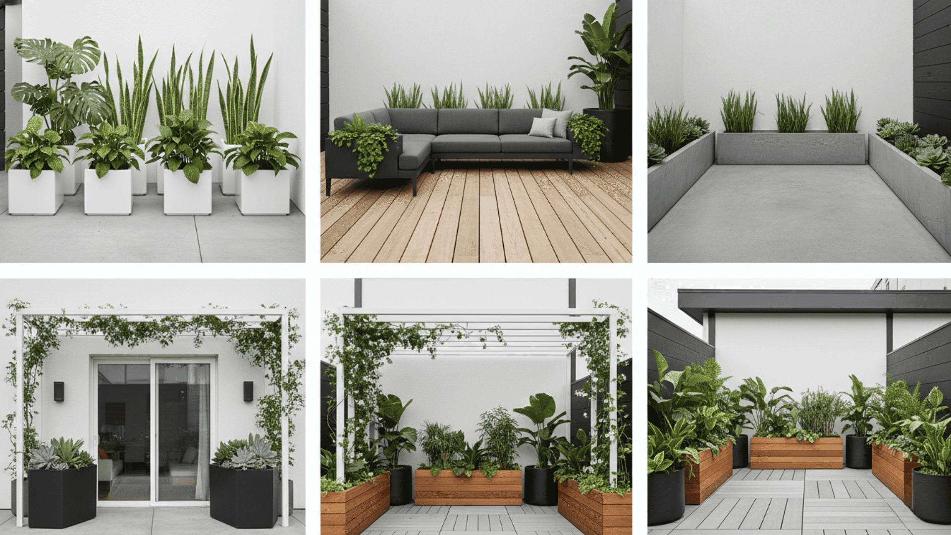 Modern Patio Design Ideas With Greenery