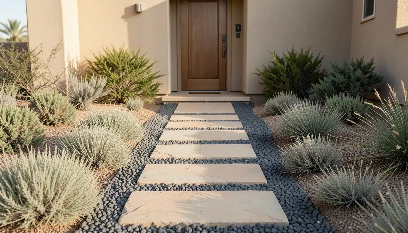 Pathway With Stepping Stones