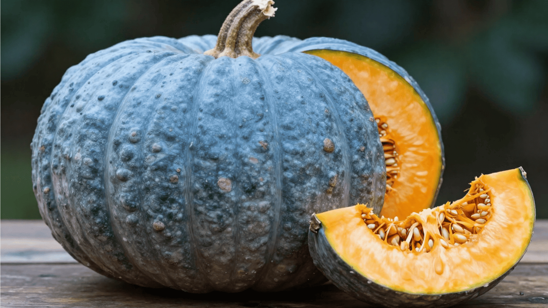 Queensland Blue pumpkins
