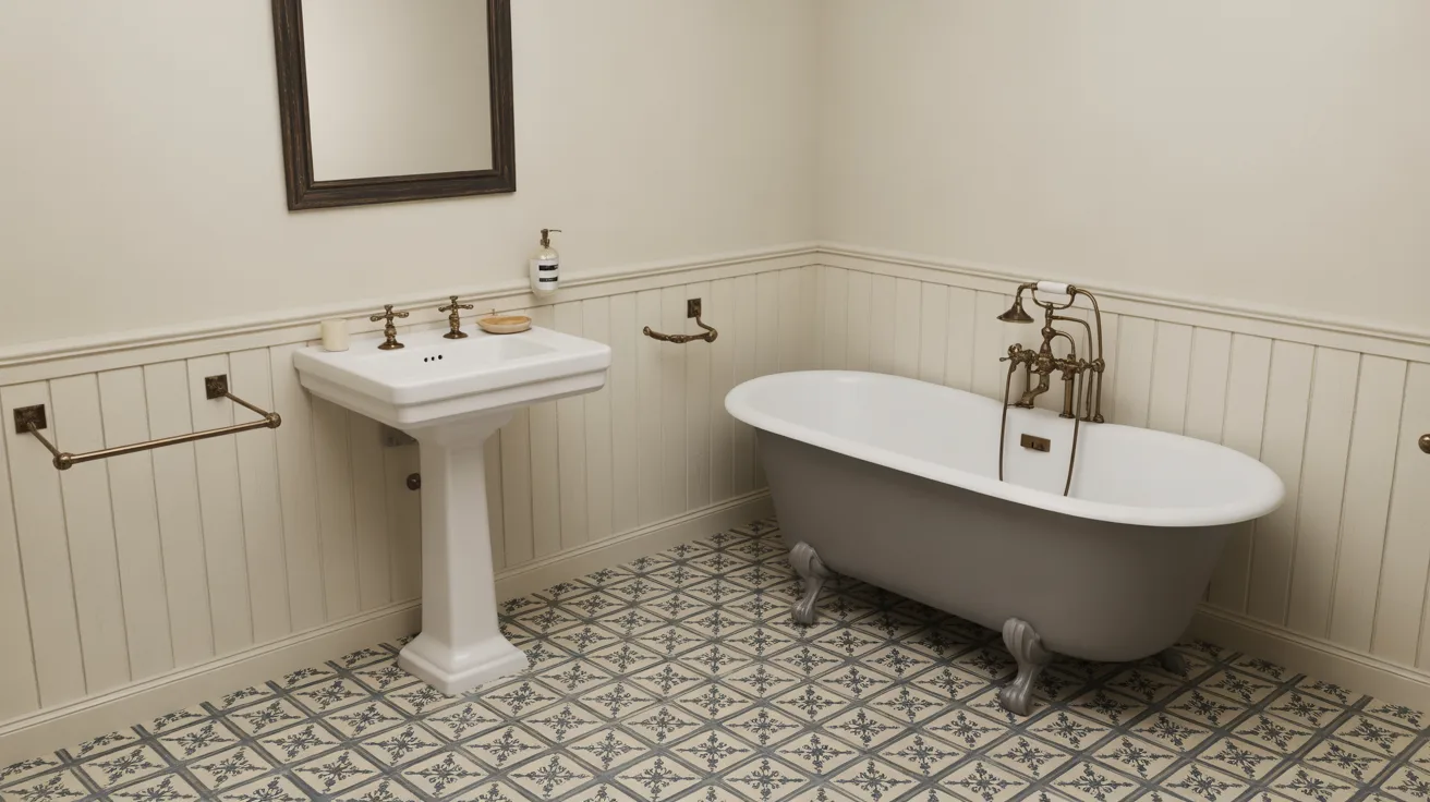 Victorian Bathroom on a Budget