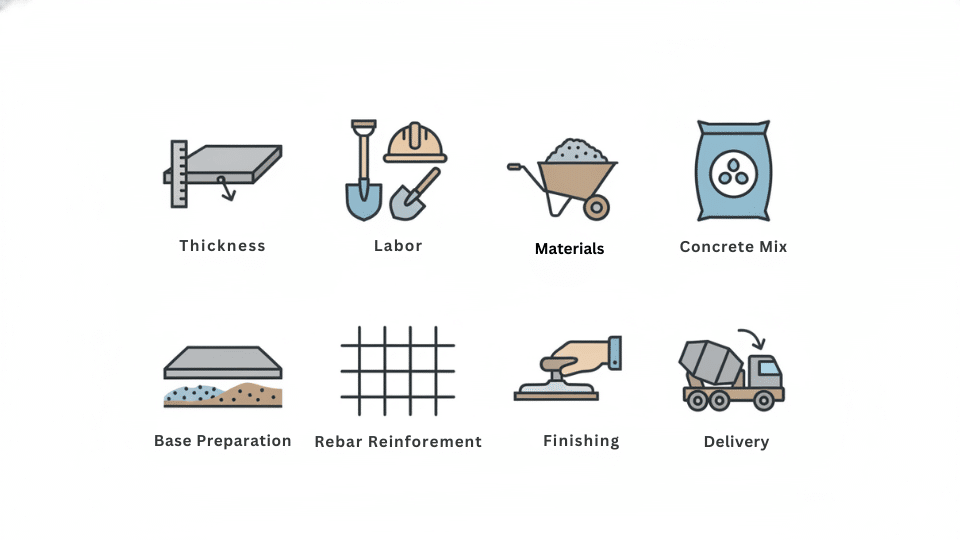 What Affects Concrete Slab Cost