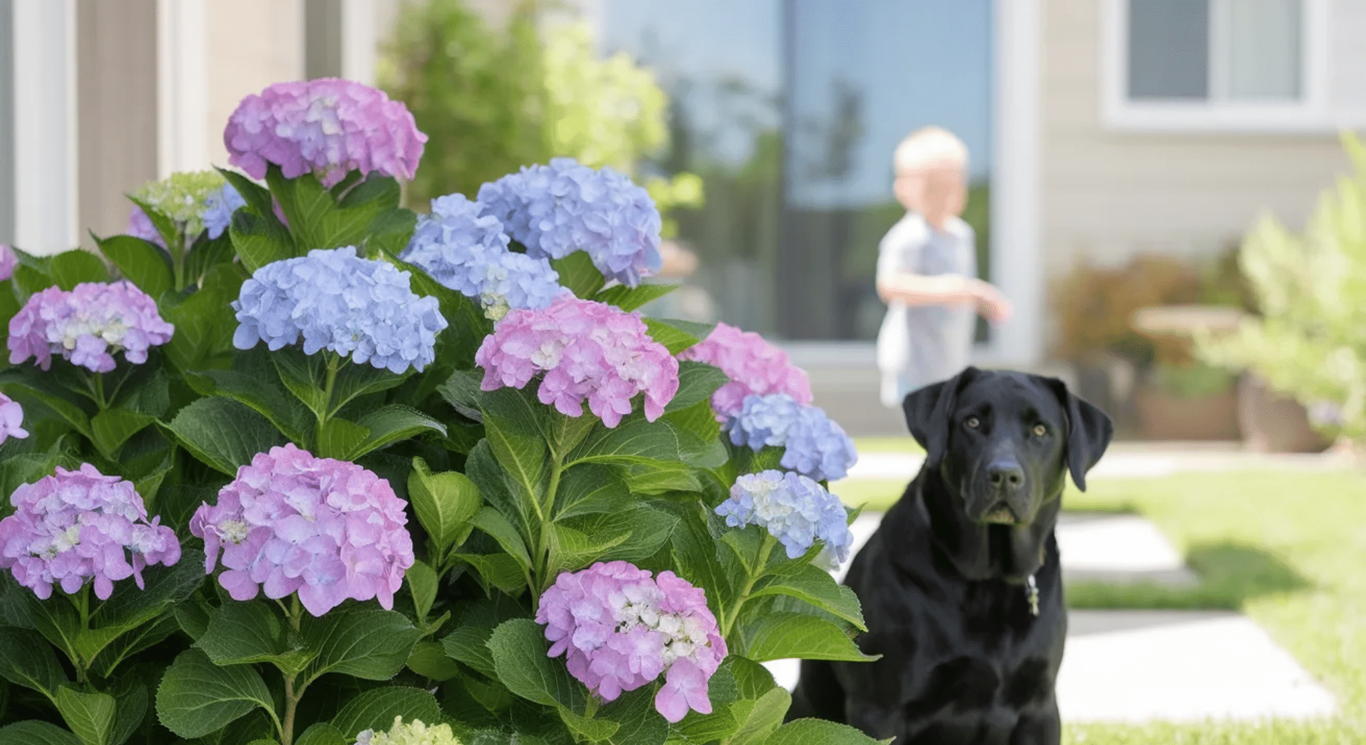 are hydrangeas poisonous to pets kids
