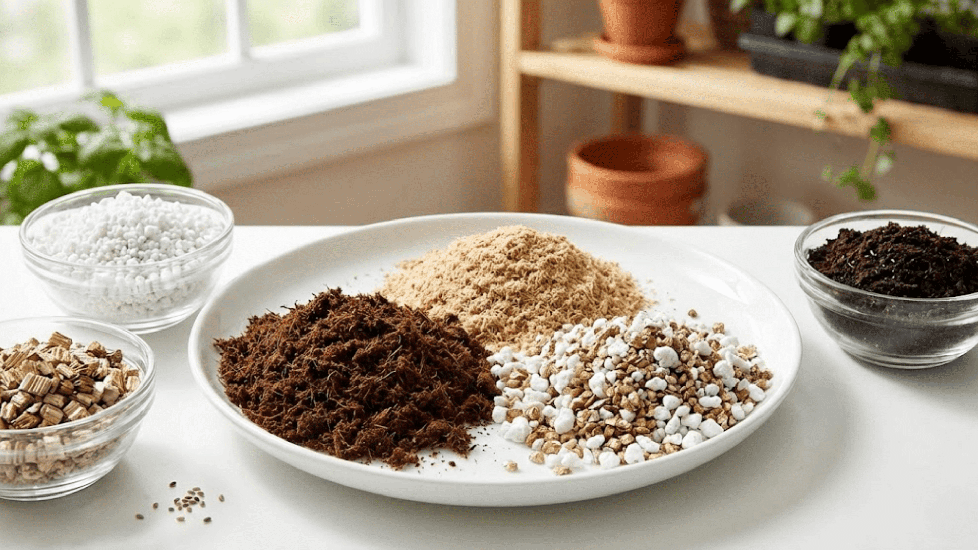 common ingredients in seed starter soil