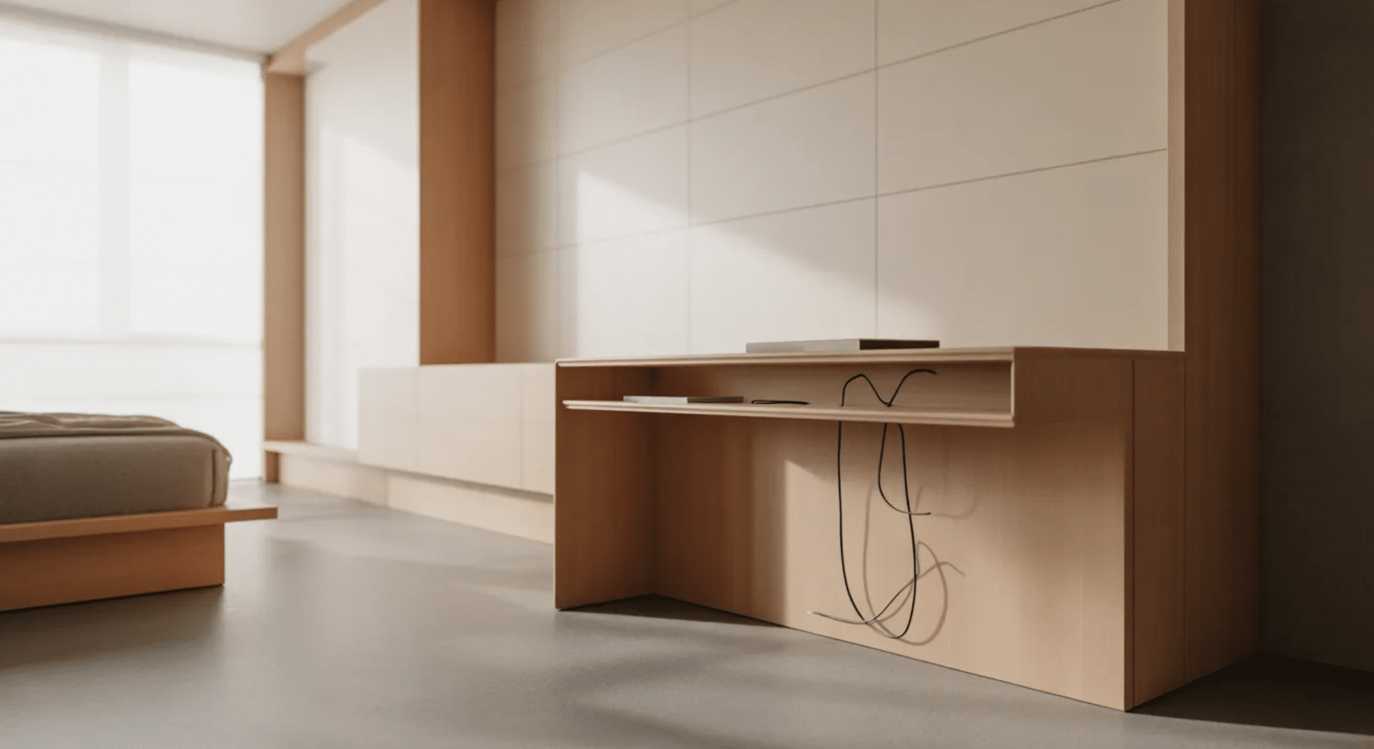 high tech home office integration