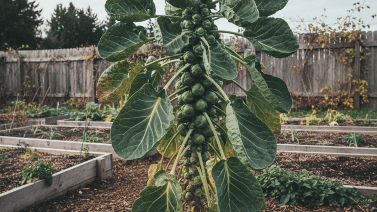 how to grow brussel sprouts