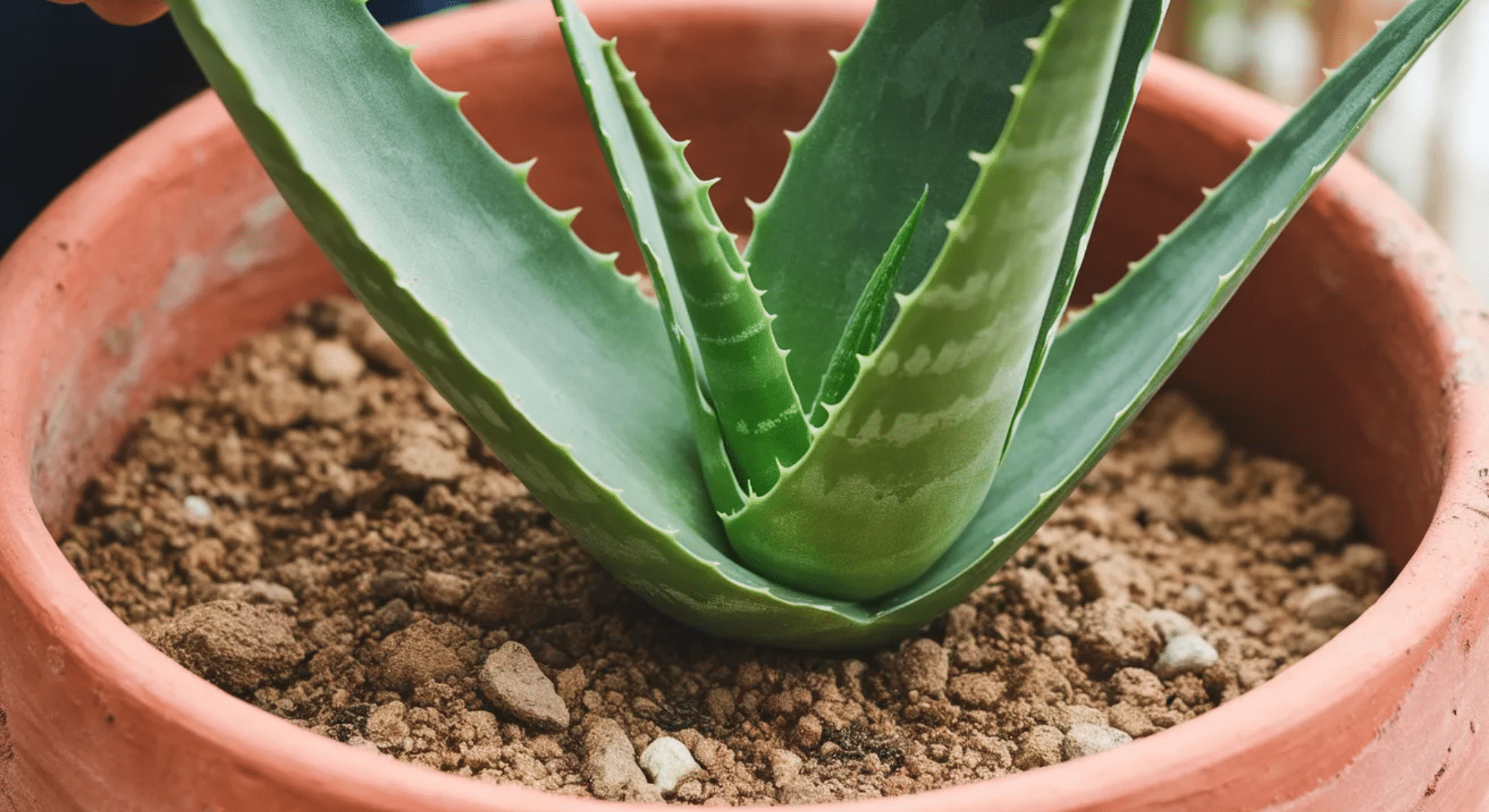 how to pot aloe vera in the right soil