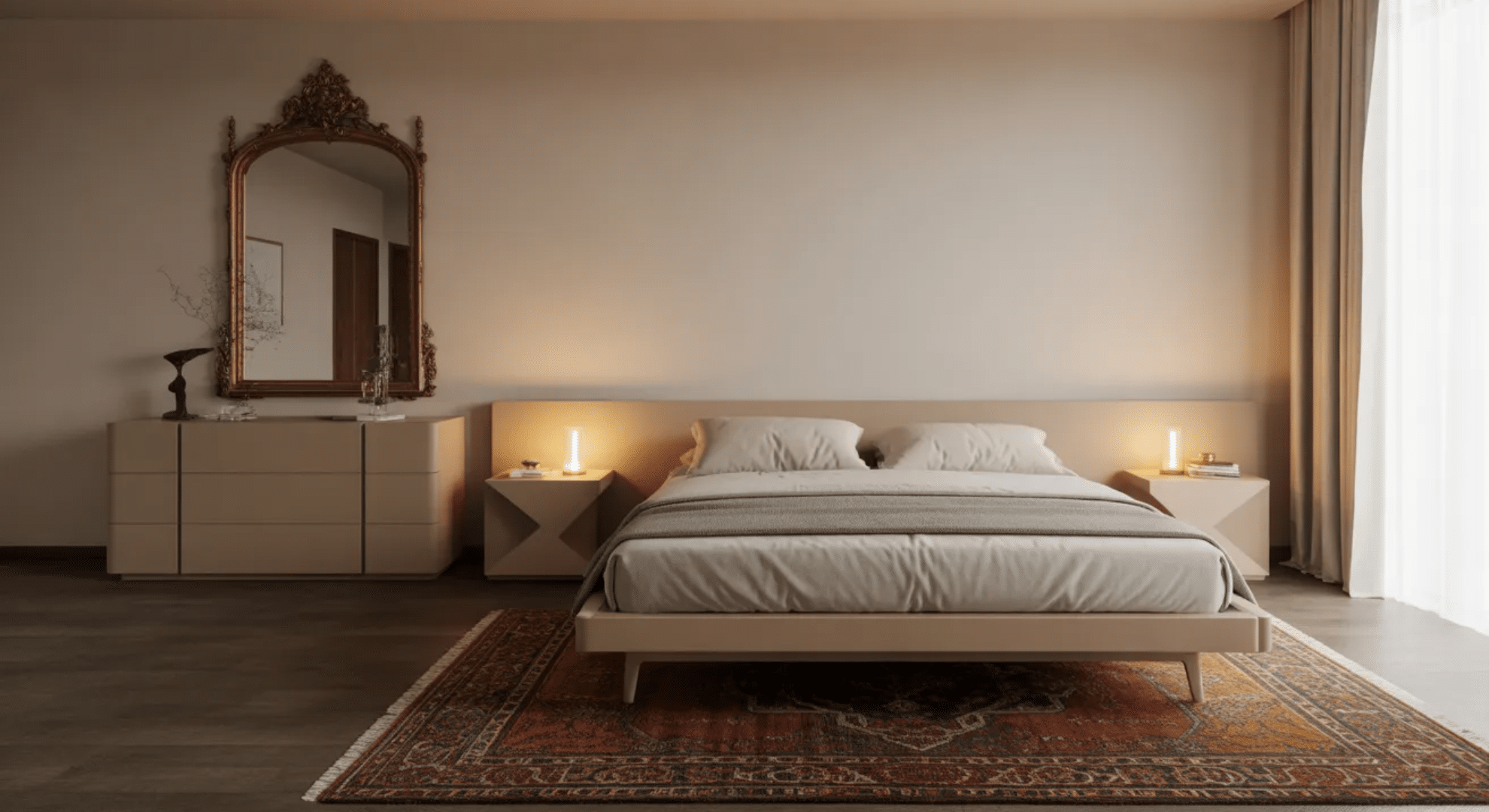 modern classic with a touch of tradition