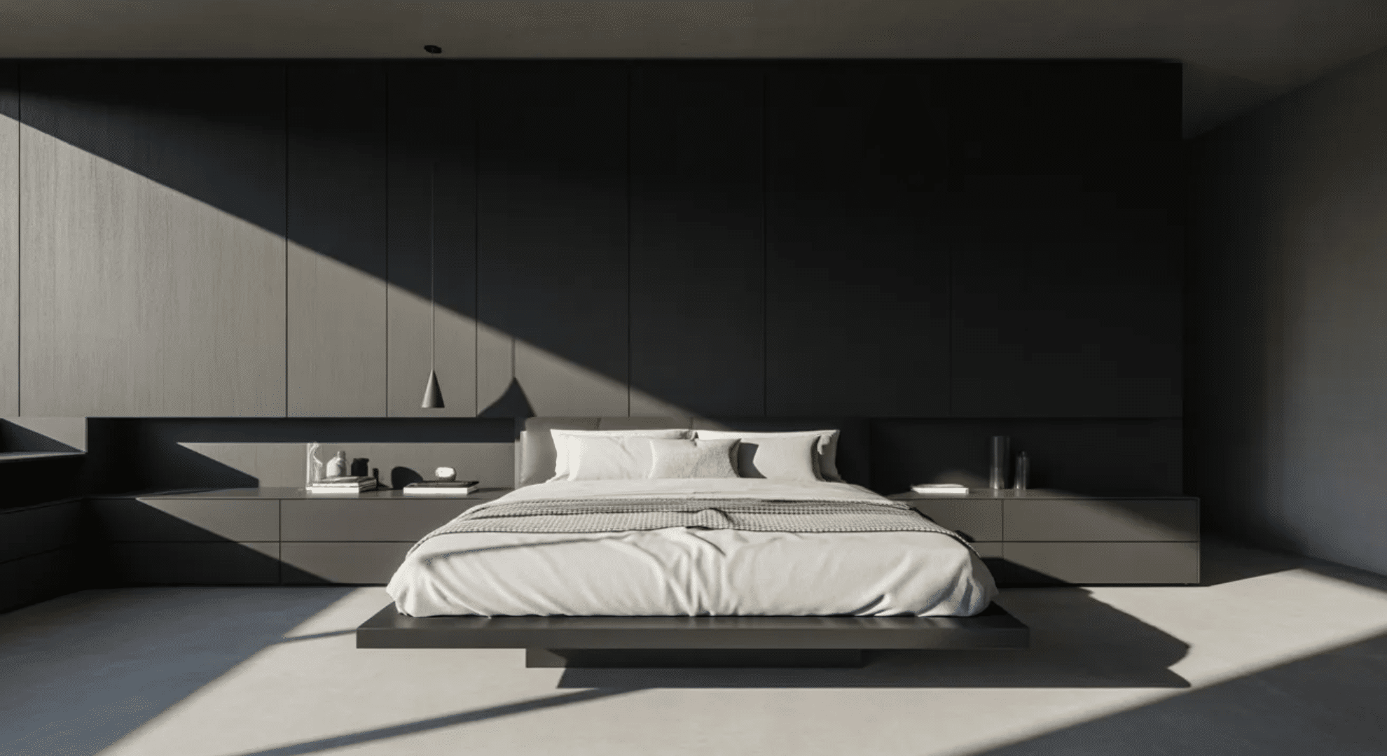 monochromatic black and white