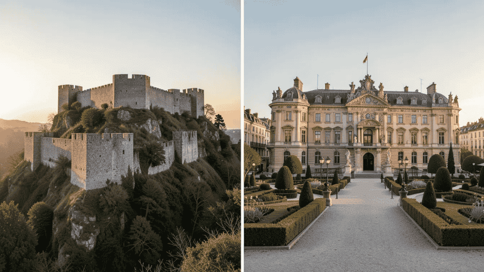 palace vs castle
