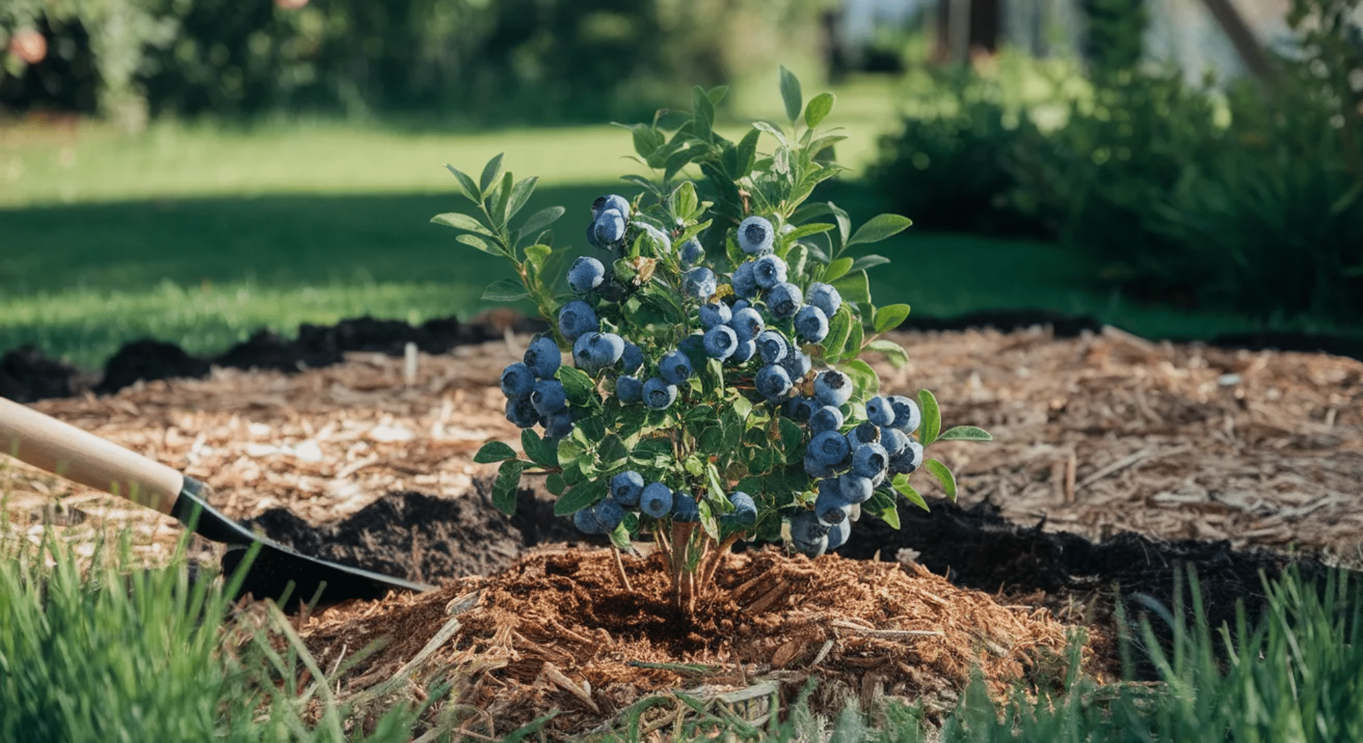 planting your blueberry bushes right