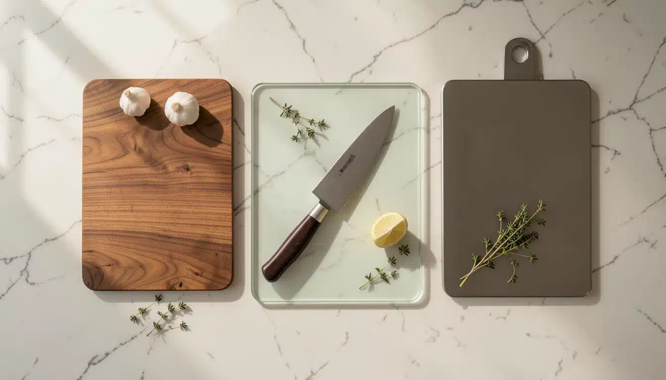 safest cutting board material