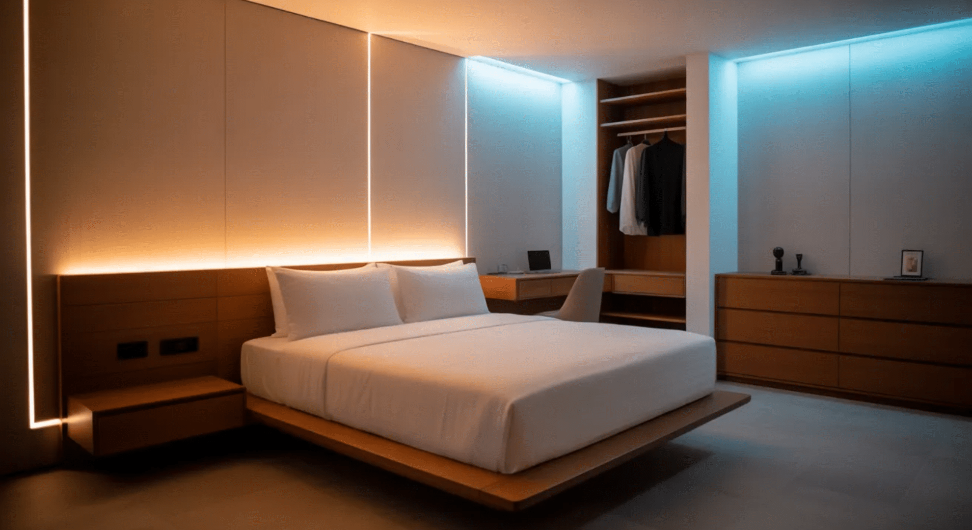 smart lighting and color control