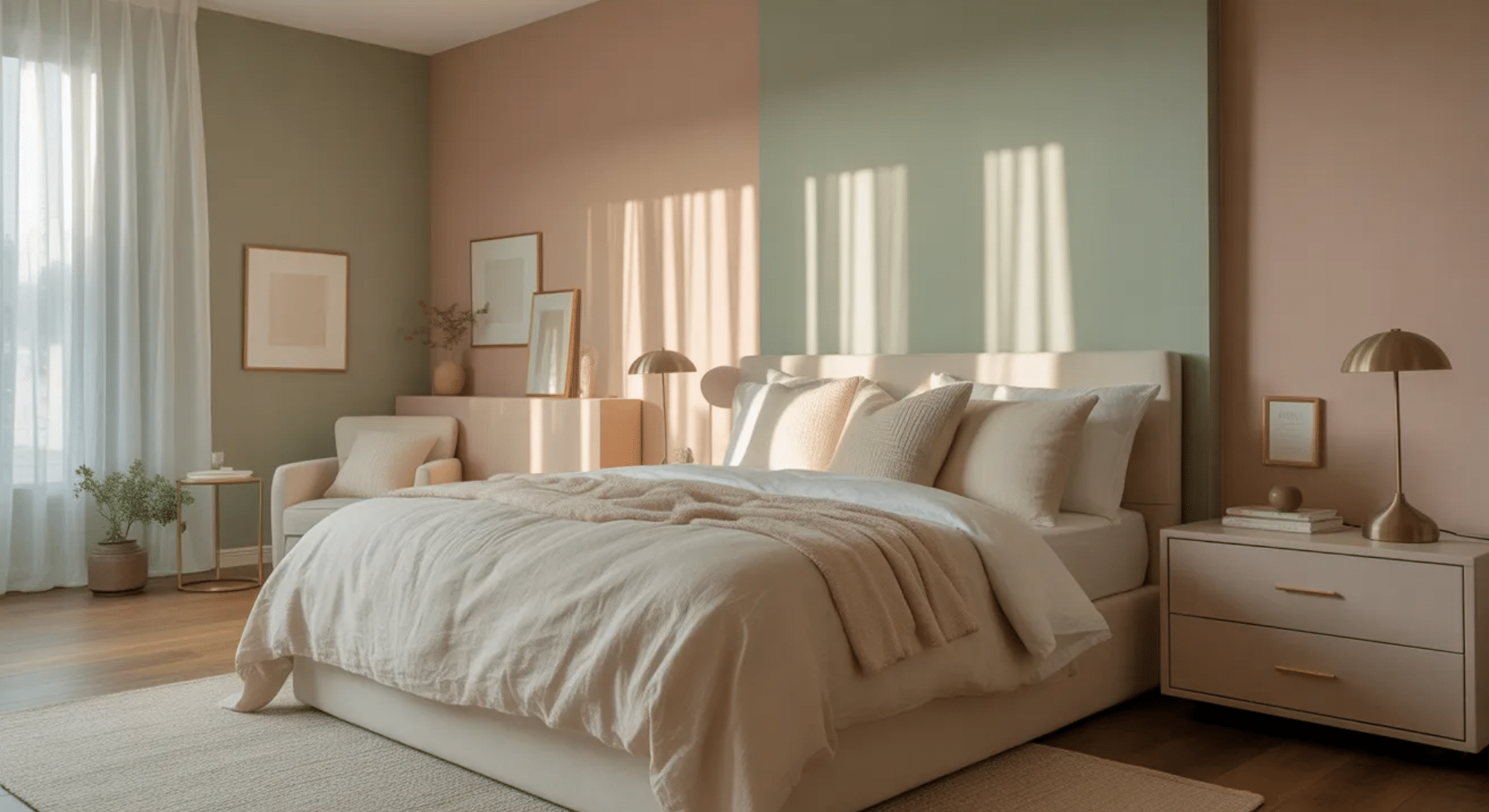 soft pastels for a calming retreat