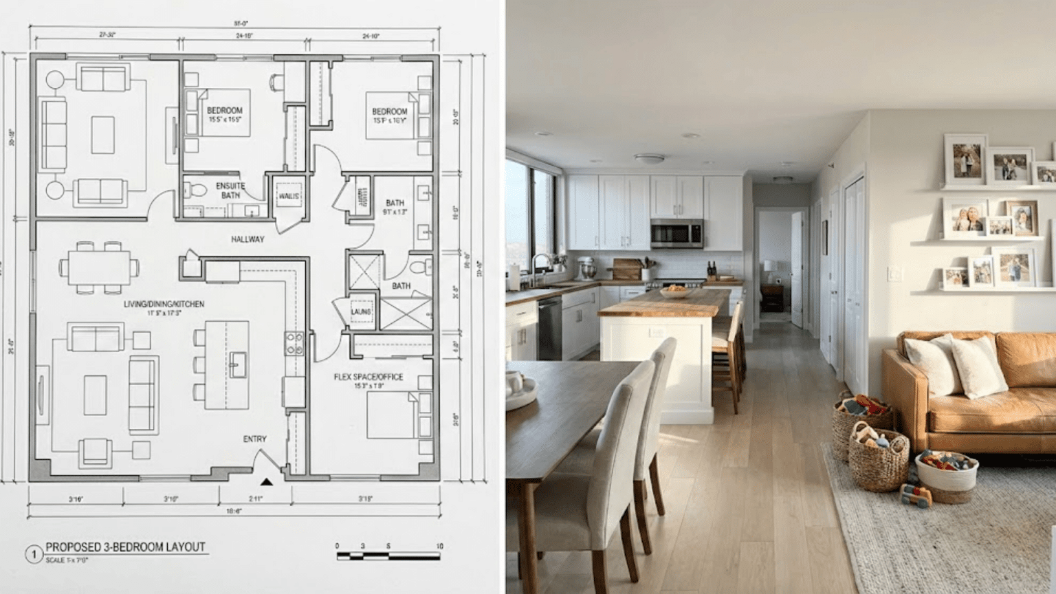 Image showcasing Apartment Layout Floor Plans & Design Ideas - Randy Lemmon