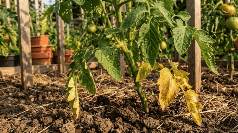 tomato leaves turning yellow
