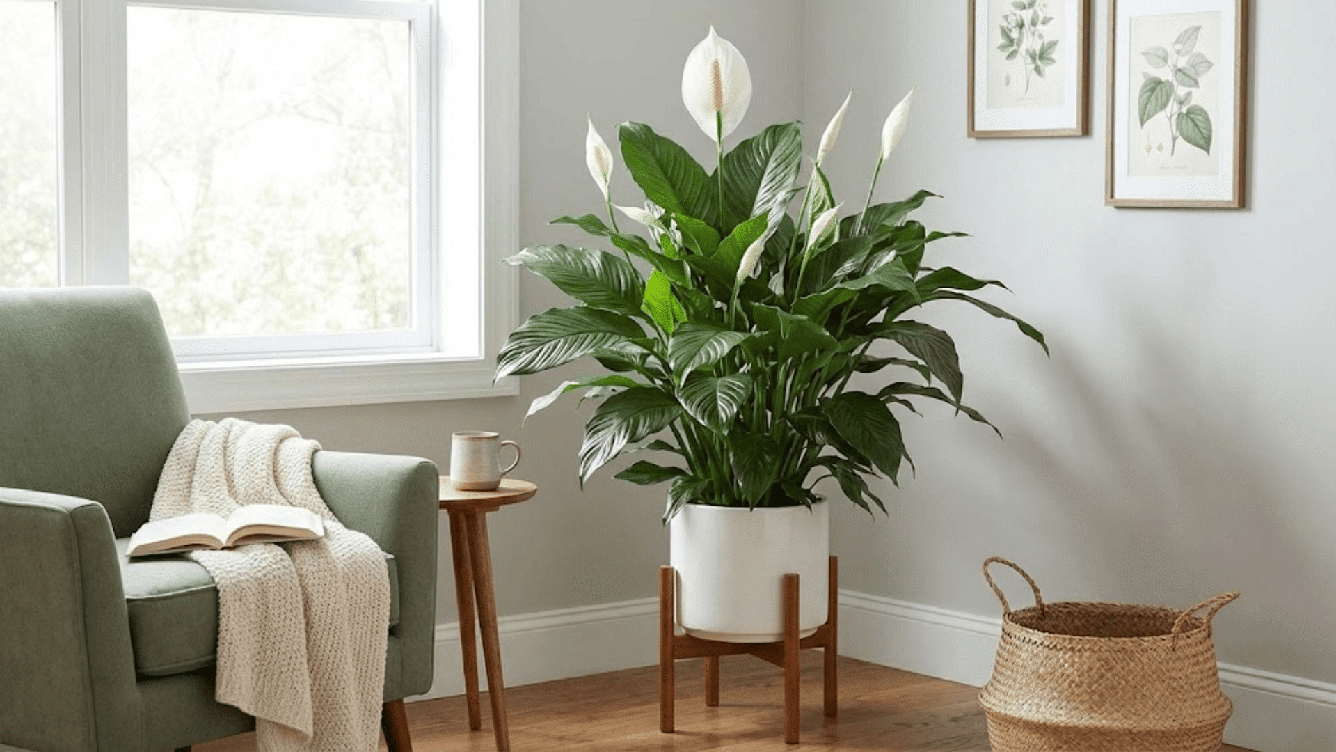 when do peace lilies bloom