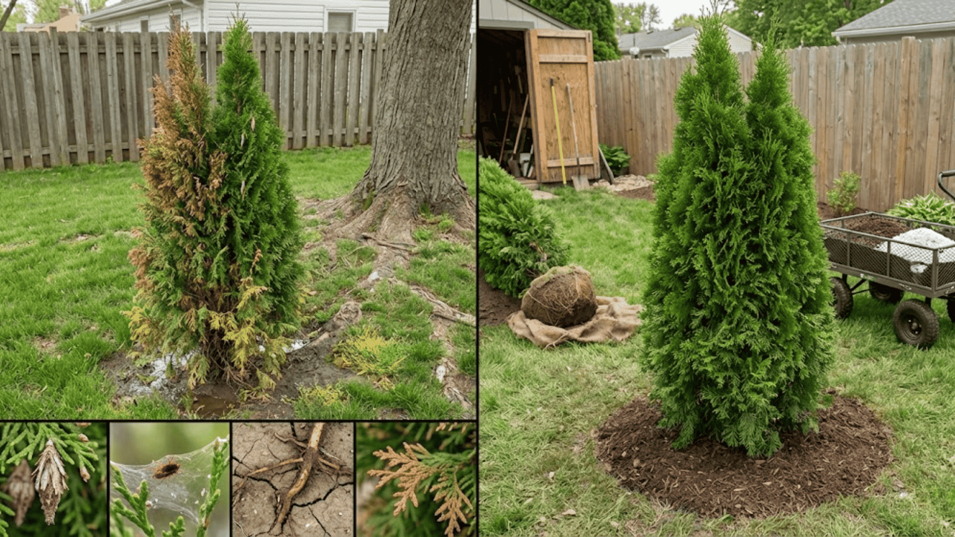 why your arborvitae may be growing slowly