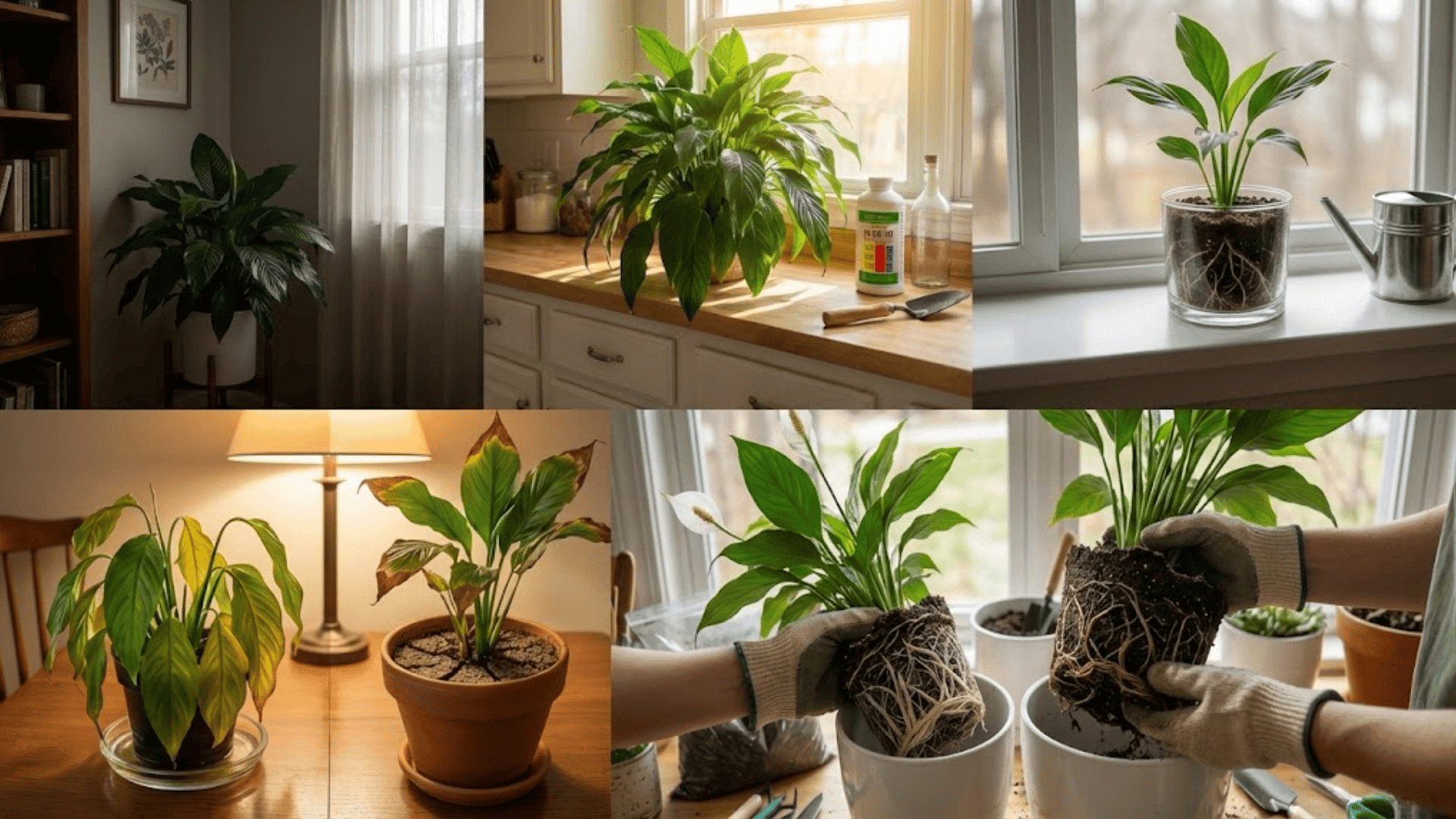 why your peace lily is not blooming