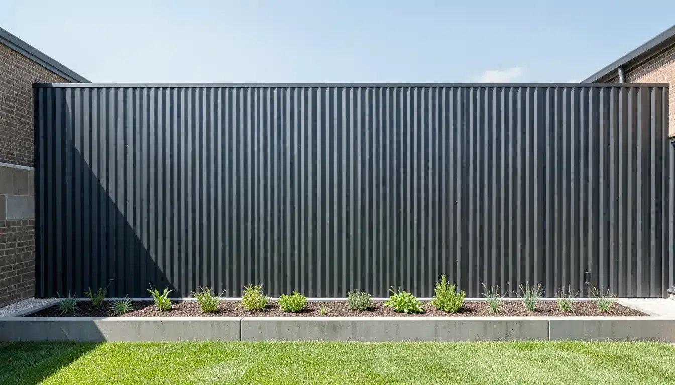 Corrugated Metal Wall