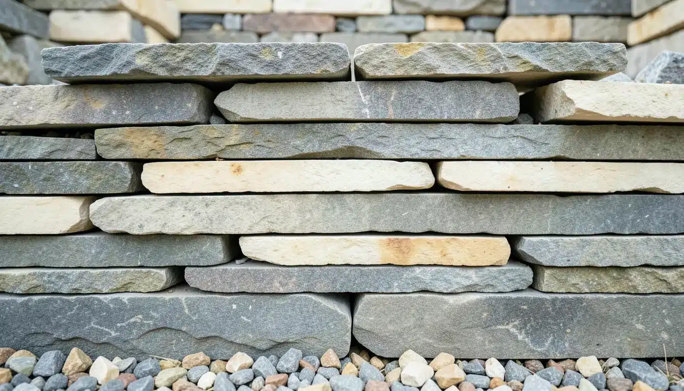Dry Stacked Stone Wall