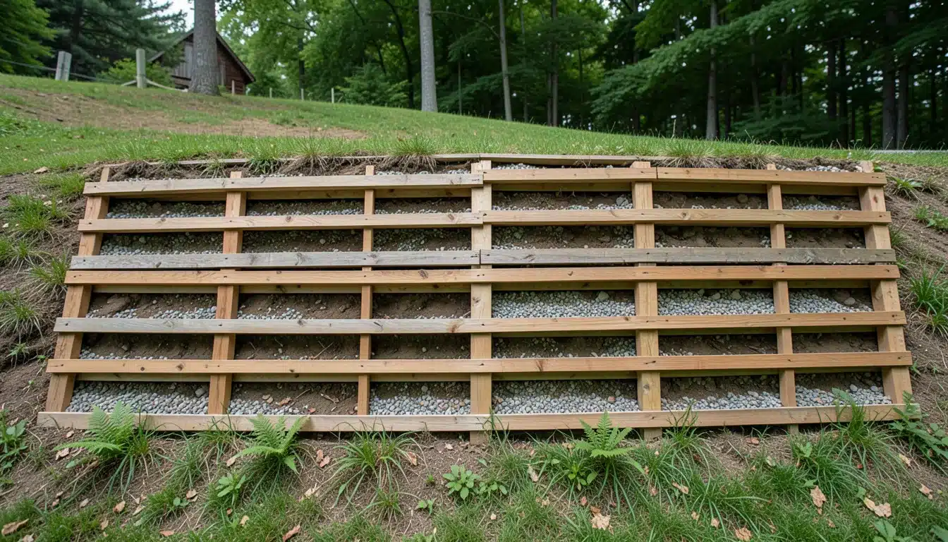 timber Crib Wall