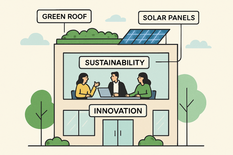 How Roofing Companies Are Shaping Modern Office Spaces