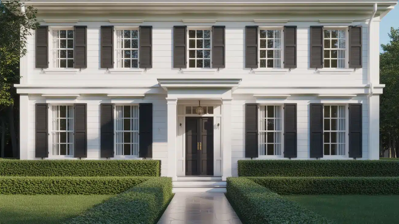 White-Siding-with-Black-Trim