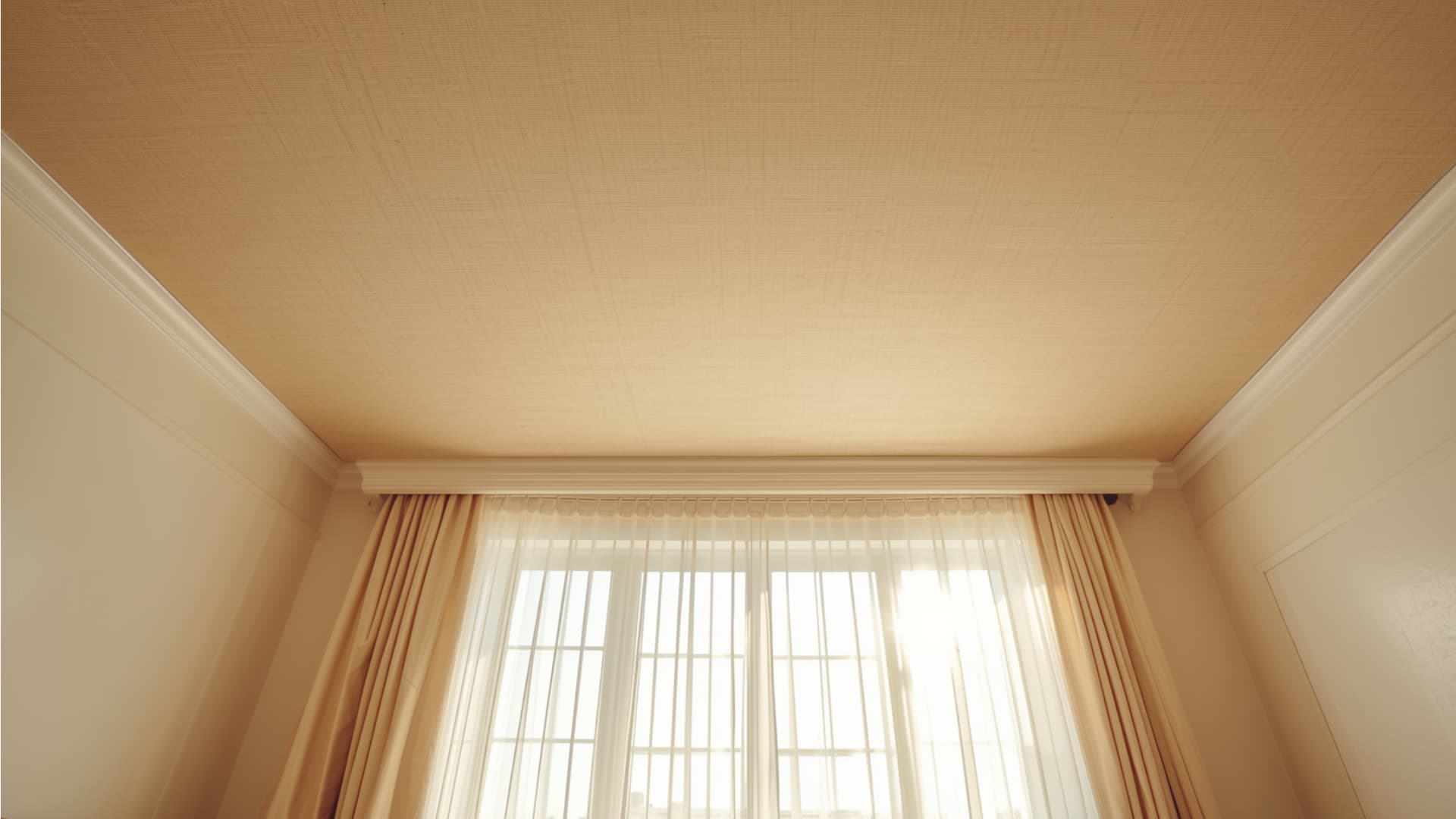 beige-ceiling-paint-color-living-room