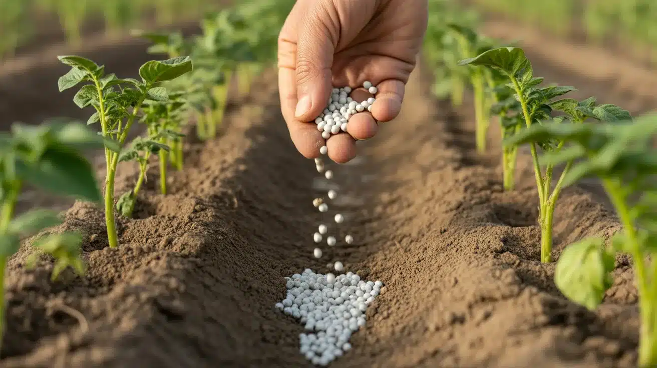 Dry-pellet-fertilizers