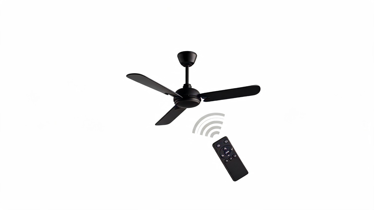 mart black ceiling fan with remote control how to measure a ceiling fan