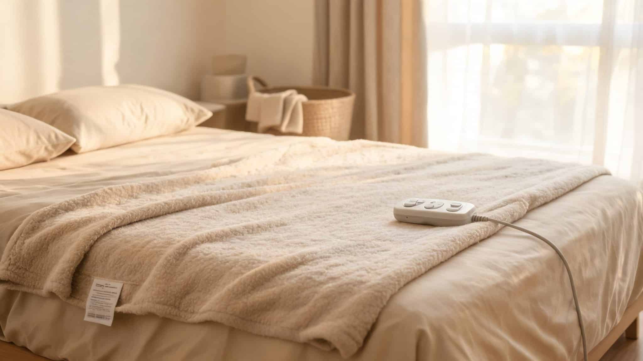how to clean a heated blanket feature image