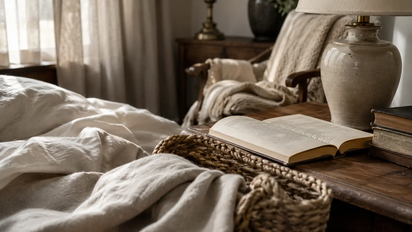 linen textures books and wood (1)