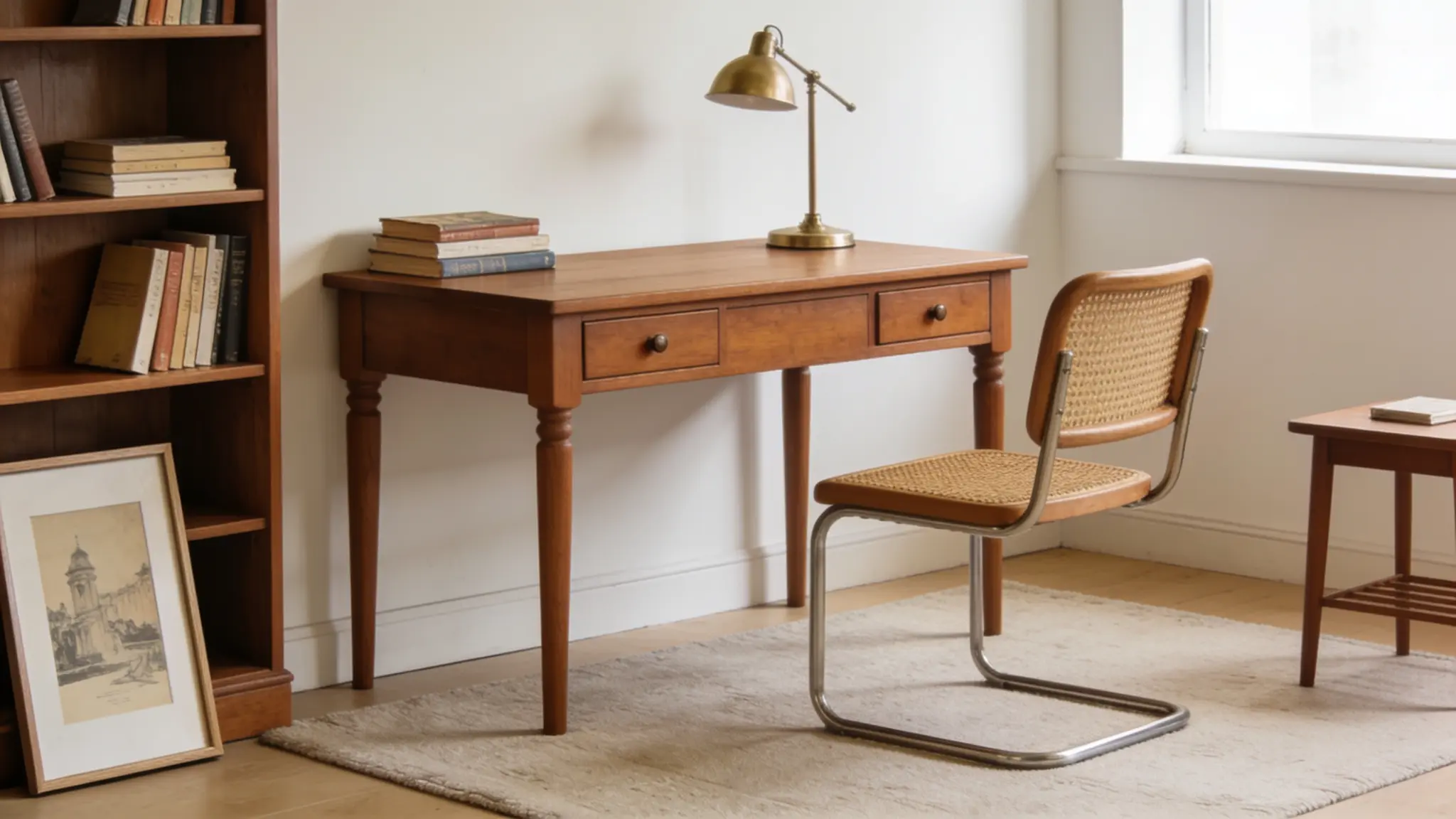 warm wood academia furniture