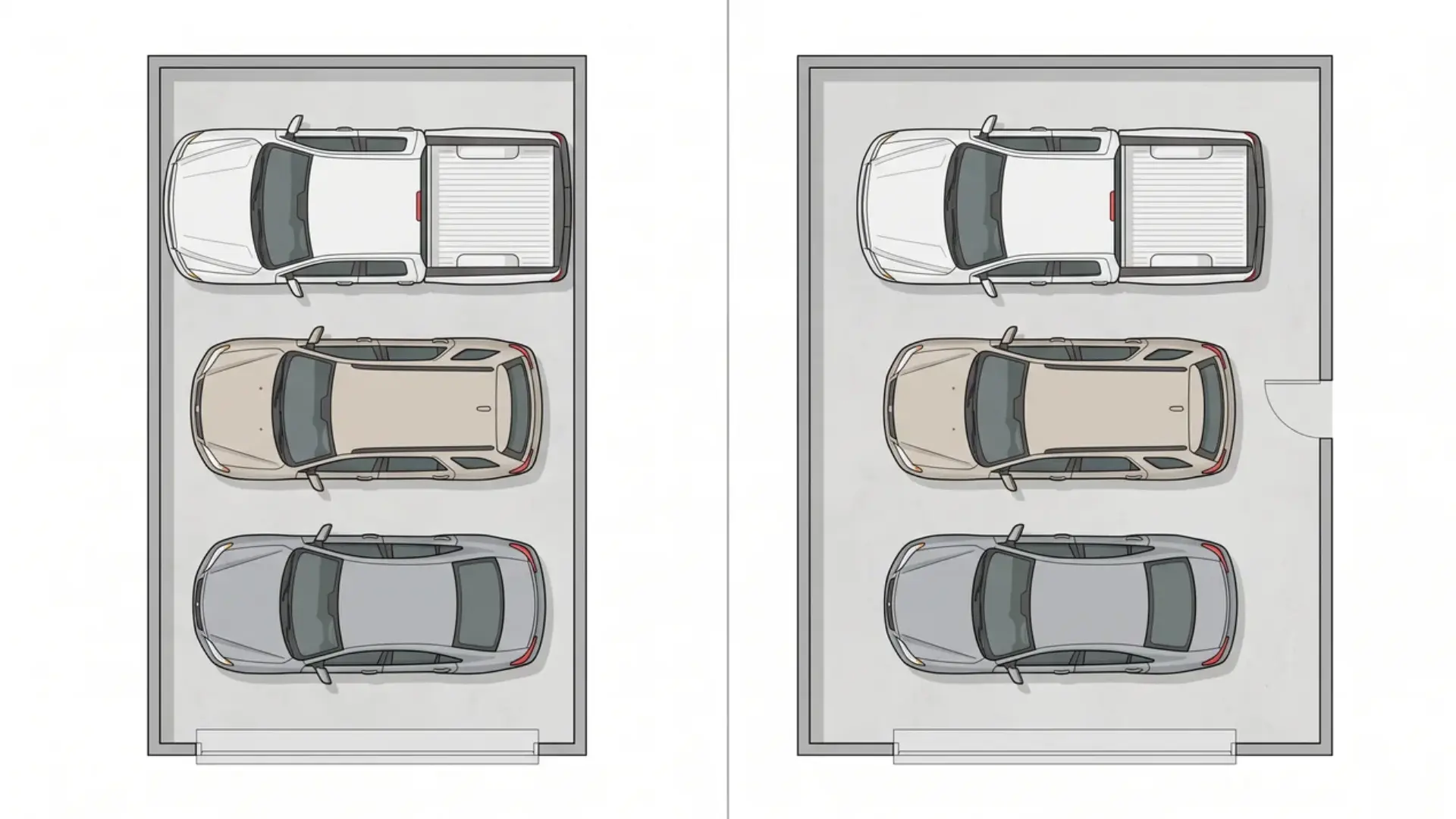 30-vs-36-foot-three-car-garage-width